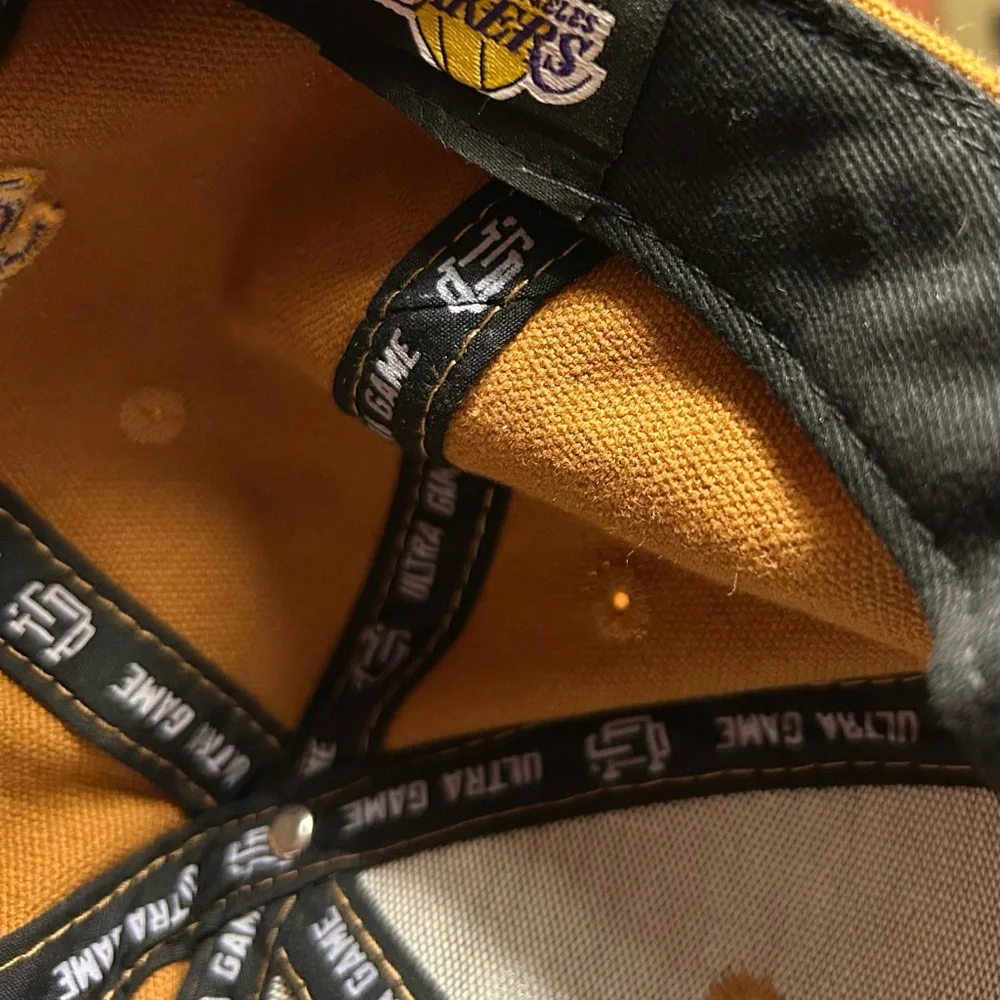 NBA Los Angeles Lakers Mustard Hat